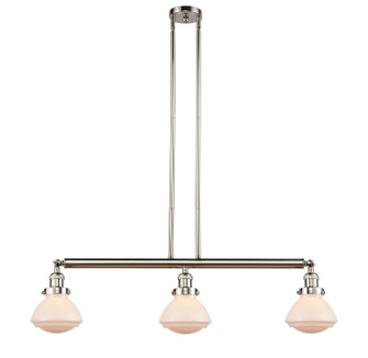 Franklin Restoration LED Island Pendant in Polished Nickel (405|213-PN-G321-LED)