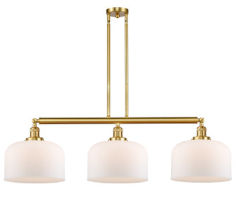 Franklin Restoration LED Island Pendant in Satin Gold (405|213-SG-G71-L-LED)