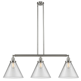 Franklin Restoration LED Island Pendant in Brushed Satin Nickel (405|213-SN-G42-L-LED)