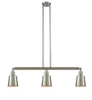 Franklin Restoration LED Island Pendant in Brushed Satin Nickel (405|213-SN-M9-SN)