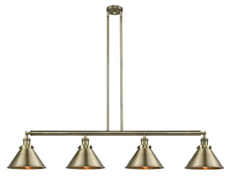 Franklin Restoration LED Island Pendant in Antique Brass (405|214-AB-M10-AB-LED)