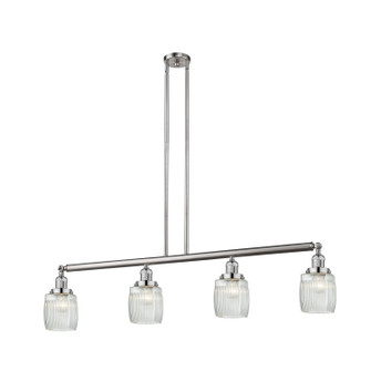 Franklin Restoration LED Island Pendant in Brushed Satin Nickel (405|214-SN-G302-LED)