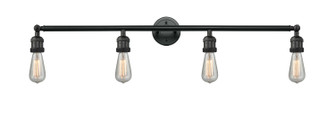 Franklin Restoration Four Light Bath Vanity in Matte Black (405|215-BK)