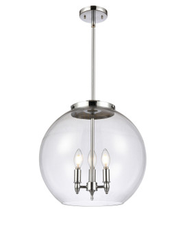 Ballston Three Light Pendant in Polished Chrome (405|221-3S-PC-G122-16)