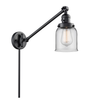 Franklin Restoration One Light Swing Arm Lamp in Matte Black (405|237-BK-G52)