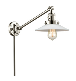 Franklin Restoration One Light Swing Arm Lamp in Polished Nickel (405|237-PN-G1)