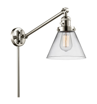 Franklin Restoration LED Swing Arm Lamp in Polished Nickel (405|237-PN-G42-LED)