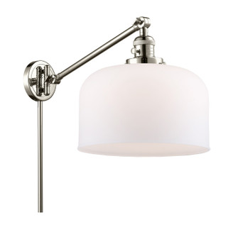 Franklin Restoration One Light Swing Arm Lamp in Polished Nickel (405|237-PN-G71-L)