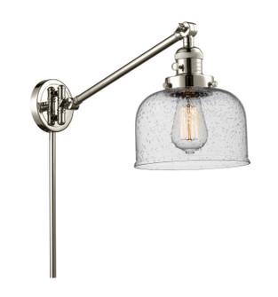 Franklin Restoration One Light Swing Arm Lamp in Polished Nickel (405|237-PN-G74)