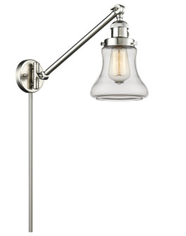 Franklin Restoration One Light Swing Arm Lamp in Brushed Satin Nickel (405|237-SN-G192)