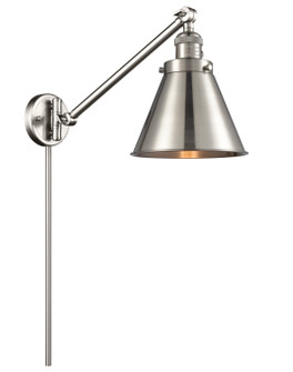 Franklin Restoration LED Swing Arm Lamp in Brushed Satin Nickel (405|237-SN-M13-SN-LED)