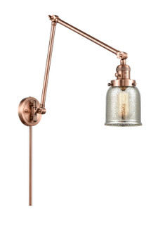Franklin Restoration One Light Swing Arm Lamp in Antique Copper (405|238-AC-G58)