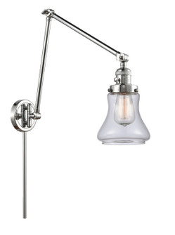Franklin Restoration One Light Swing Arm Lamp in Polished Chrome (405|238-PC-G192)