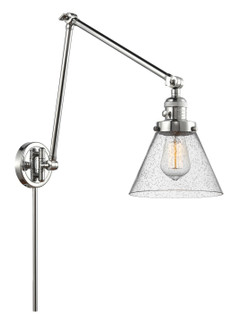 Franklin Restoration LED Swing Arm Lamp in Polished Chrome (405|238-PC-G44-LED)