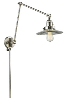 Franklin Restoration One Light Swing Arm Lamp in Brushed Satin Nickel (405|238-SN-G2)