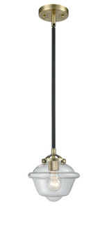 Nouveau LED Mini Pendant in Black Antique Brass (405|284-1S-BAB-G532-LED)