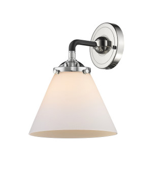 Nouveau One Light Wall Sconce in Black Polished Nickel (405|284-1W-BPN-G41)