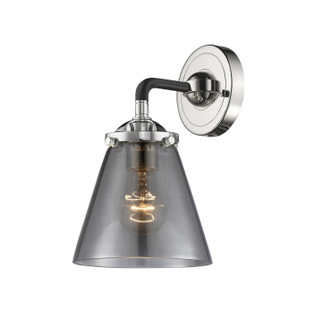 Nouveau One Light Wall Sconce in Black Polished Nickel (405|284-1W-BPN-G63)
