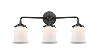 Nouveau Three Light Bath Vanity in Black Polished Nickel (405|284-3W-BPN-G181S)