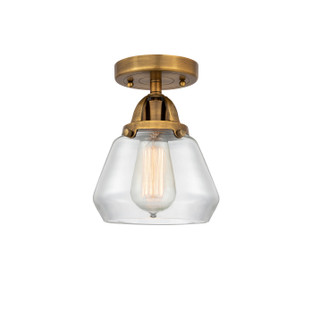Nouveau 2 LED Semi-Flush Mount in Brushed Brass (405|288-1C-BB-G172-LED)