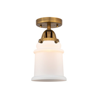 Nouveau 2 LED Semi-Flush Mount in Brushed Brass (405|288-1C-BB-G181-LED)