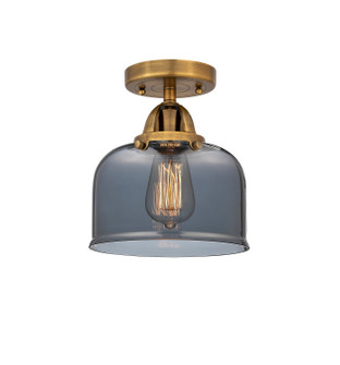 Nouveau 2 LED Semi-Flush Mount in Brushed Brass (405|288-1C-BB-G73-LED)