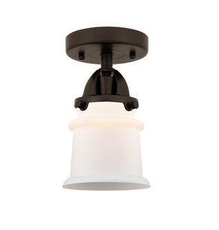 Nouveau 2 One Light Semi-Flush Mount in Oil Rubbed Bronze (405|288-1C-OB-G181S)