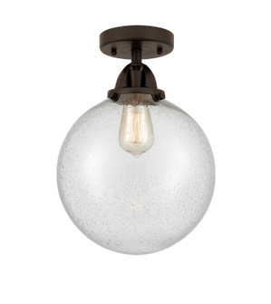 Nouveau 2 LED Semi-Flush Mount in Oil Rubbed Bronze (405|288-1C-OB-G204-10-LED)