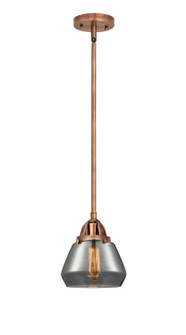 Nouveau 2 One Light Mini Pendant in Antique Copper (405|288-1S-AC-G173)