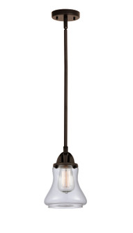 Nouveau 2 LED Mini Pendant in Oil Rubbed Bronze (405|288-1S-OB-G192-LED)