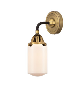 Nouveau 2 LED Wall Sconce in Black Antique Brass (405|288-1W-BAB-G311-LED)