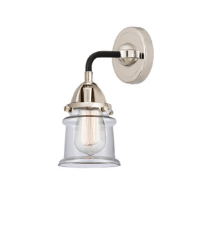 Nouveau 2 One Light Wall Sconce in Black Polished Nickel (405|288-1W-BPN-G182S)