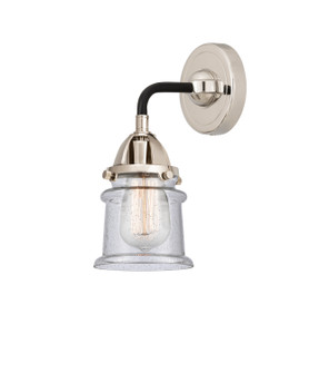 Nouveau 2 One Light Wall Sconce in Black Polished Nickel (405|288-1W-BPN-G184S)