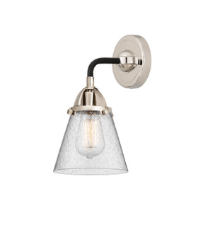 Nouveau 2 One Light Wall Sconce in Black Polished Nickel (405|288-1W-BPN-G64)