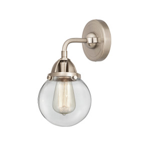 Nouveau 2 LED Wall Sconce in Brushed Satin Nickel (405|288-1W-SN-G202-6-LED)