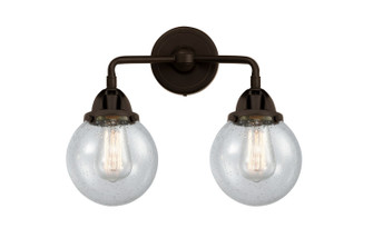 Nouveau 2 LED Bath Vanity in Oil Rubbed Bronze (405|288-2W-OB-G204-6-LED)