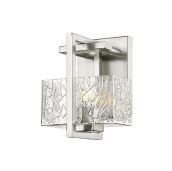 Auralume One Light Bath Vanity in Satin Nickel (405|312-1W-SN-CL)