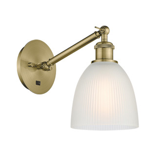 Ballston LED Wall Sconce in Antique Brass (405|317-1W-AB-G381-LED)