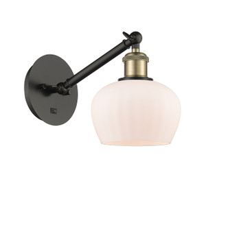 Ballston One Light Wall Sconce in Black Antique Brass (405|317-1W-BAB-G91)