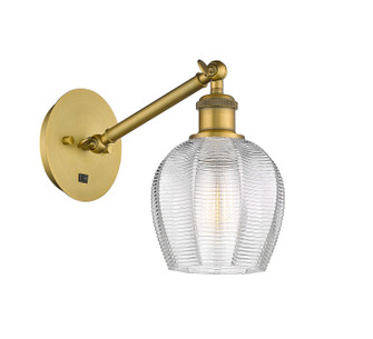Ballston One Light Wall Sconce in Brushed Brass (405|317-1W-BB-G462-6)