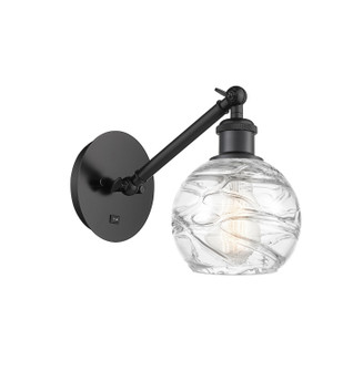 Ballston One Light Wall Sconce in Matte Black (405|317-1W-BK-G1213-6)