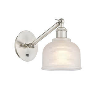 Ballston One Light Wall Sconce in Brushed Satin Nickel (405|317-1W-SN-G411)