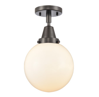 Caden LED Flush Mount in Oil Rubbed Bronze (405|447-1C-OB-G201-8-LED)