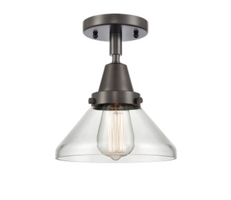 Caden One Light Flush Mount in Oil Rubbed Bronze (405|447-1C-OB-G4472)