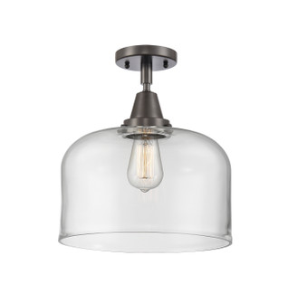 Caden One Light Flush Mount in Oil Rubbed Bronze (405|447-1C-OB-G72-L)