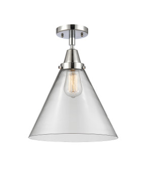 Caden One Light Flush Mount in Polished Chrome (405|447-1C-PC-G42-L)