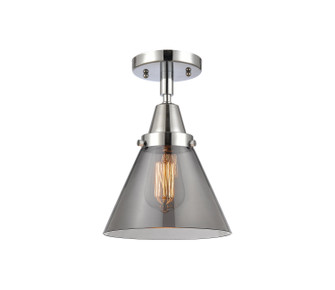 Caden One Light Flush Mount in Polished Chrome (405|447-1C-PC-G43)