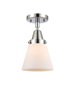 Caden One Light Flush Mount in Polished Chrome (405|447-1C-PC-G61)