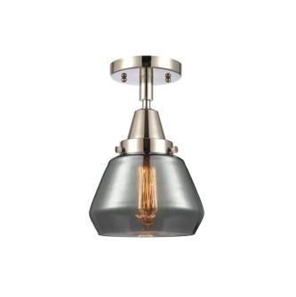 Caden LED Flush Mount in Polished Nickel (405|447-1C-PN-G173-LED)