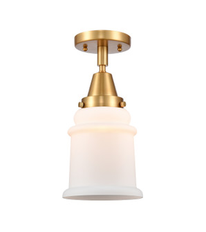 Caden One Light Flush Mount in Satin Gold (405|447-1C-SG-G181)